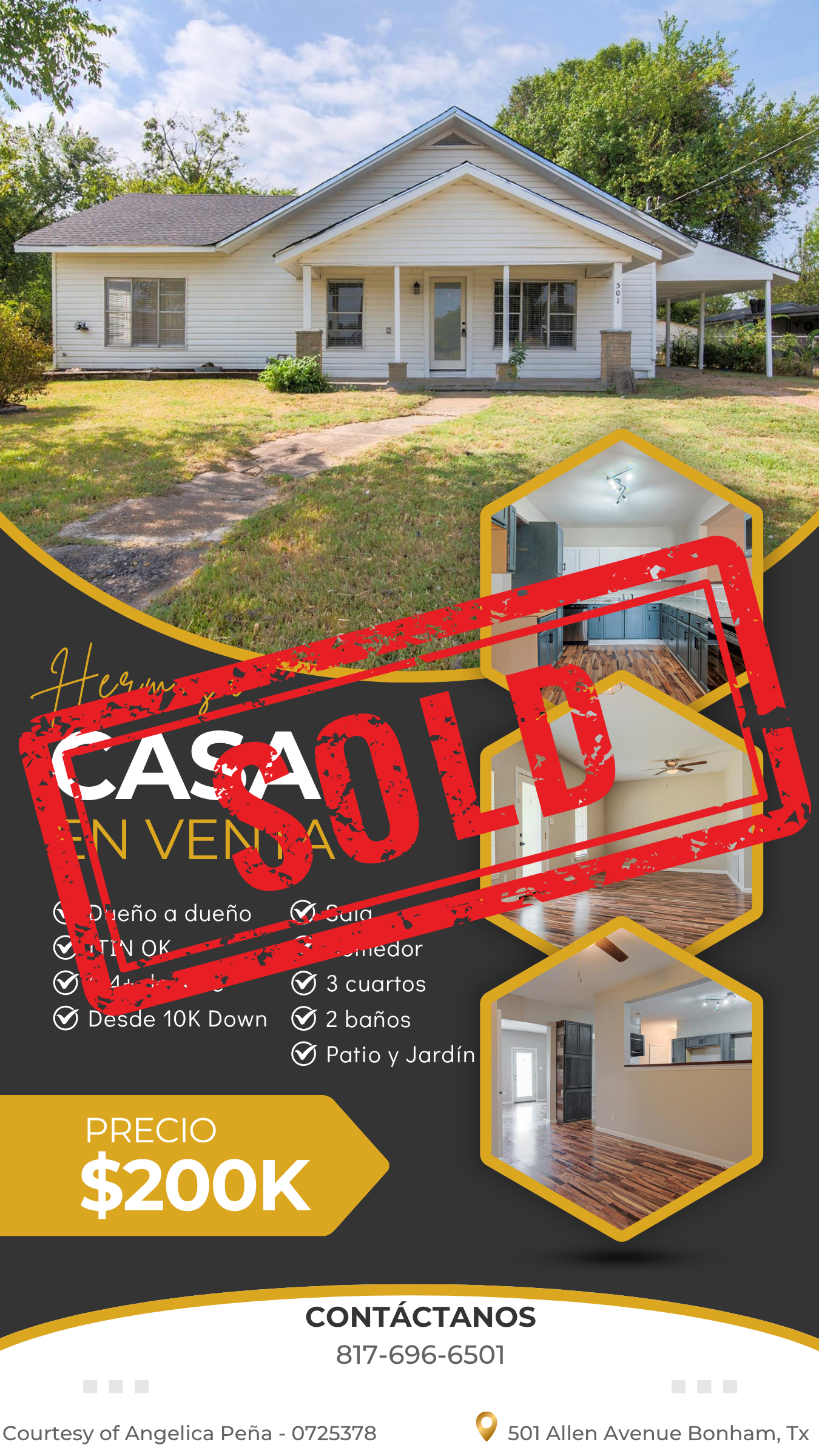 Purdon, TX – Casa